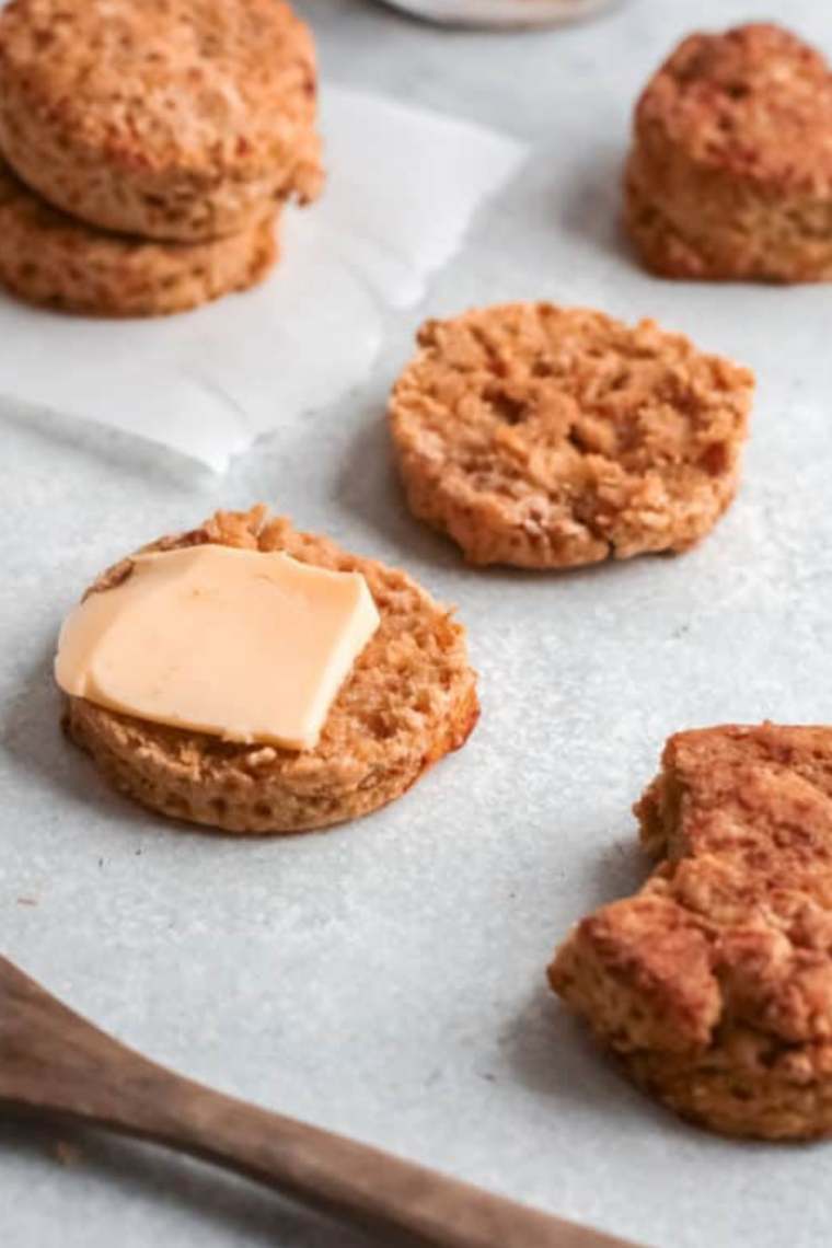 Air Fryer Pumpkin Biscuits