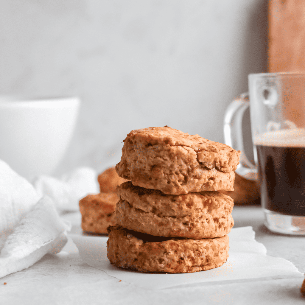 Air Fryer Pumpkin Biscuits