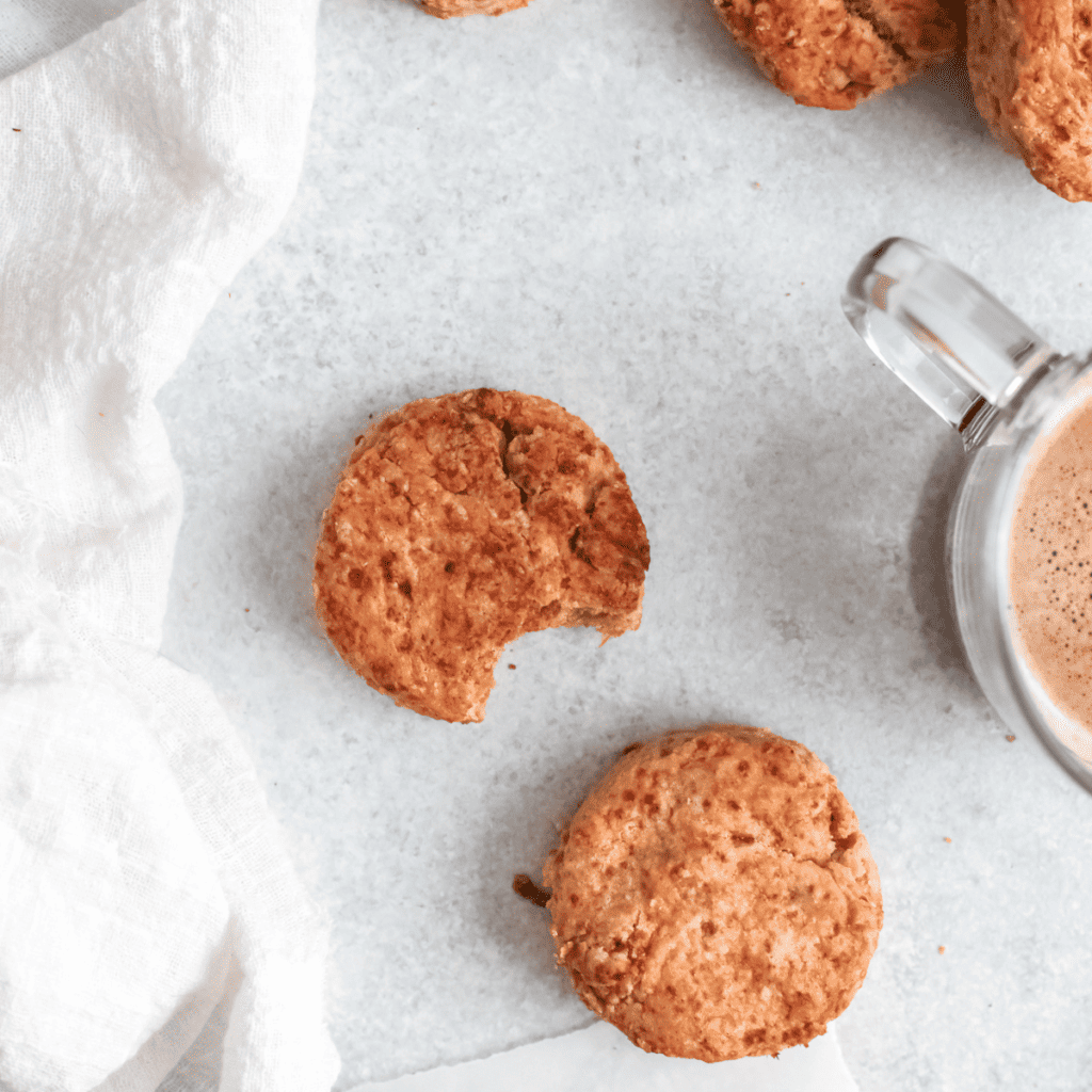 Air Fryer Pumpkin Biscuits