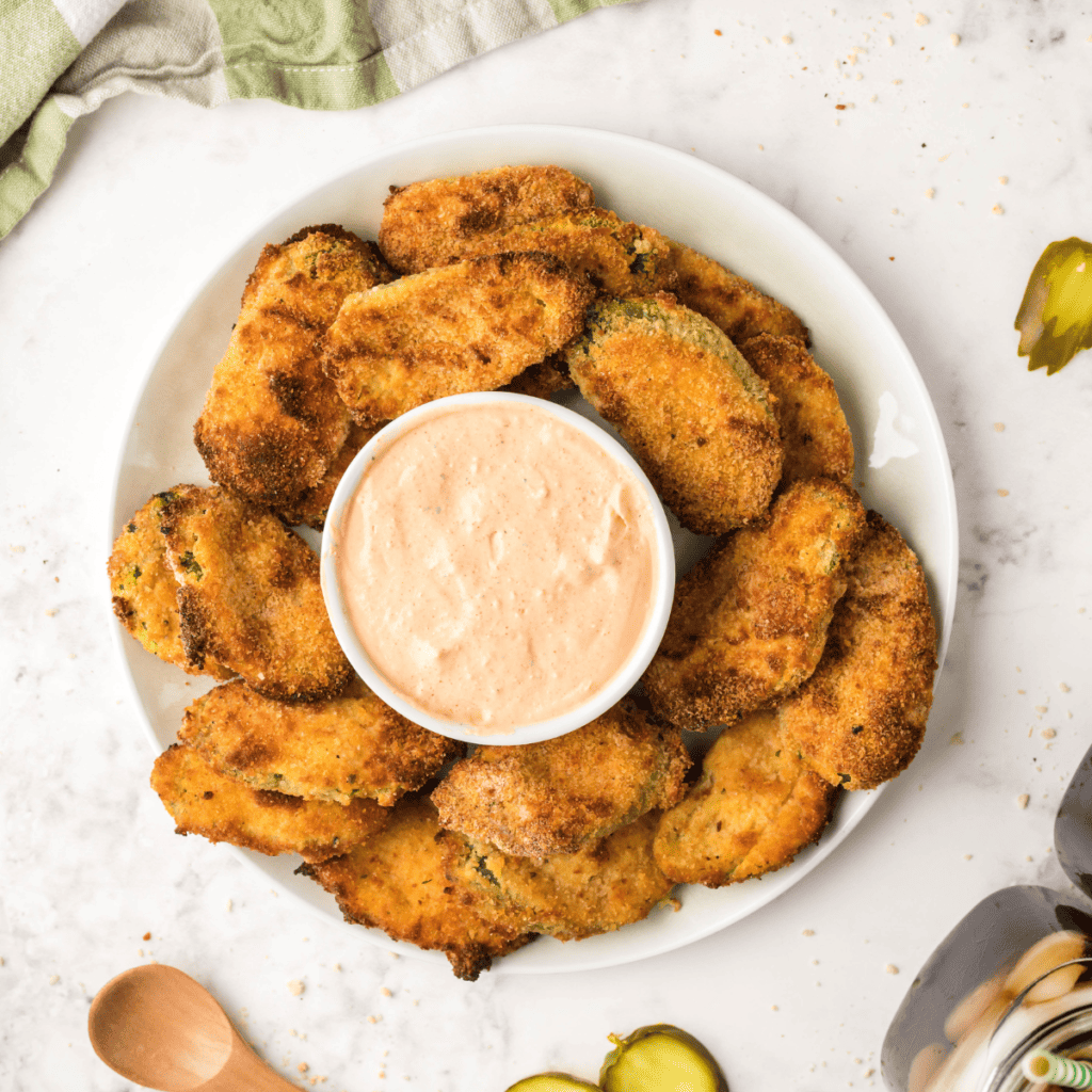 Reheating Pickles in air fryer basket