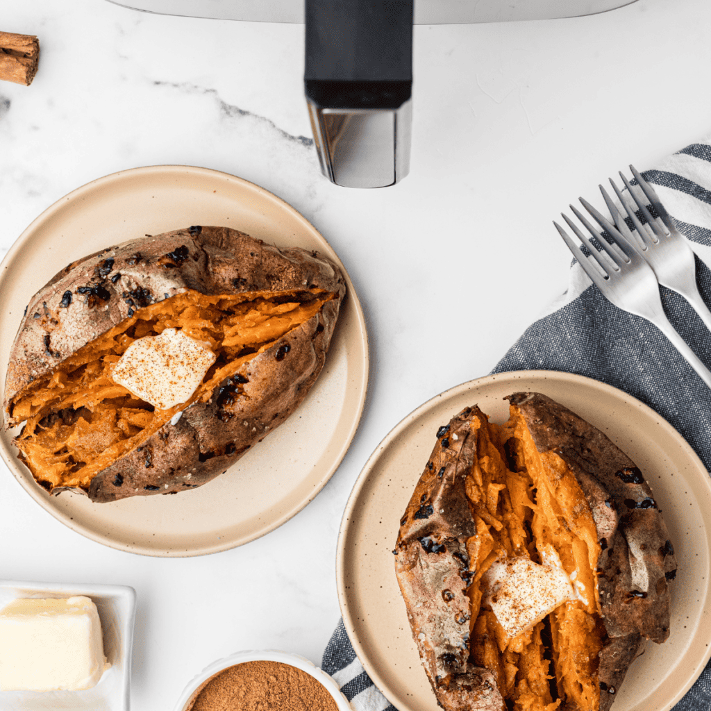Air Fryer Steakhouse Sweet Potato