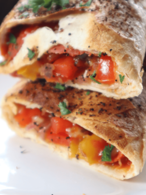 Air-Fryer-Turkey-Wraps