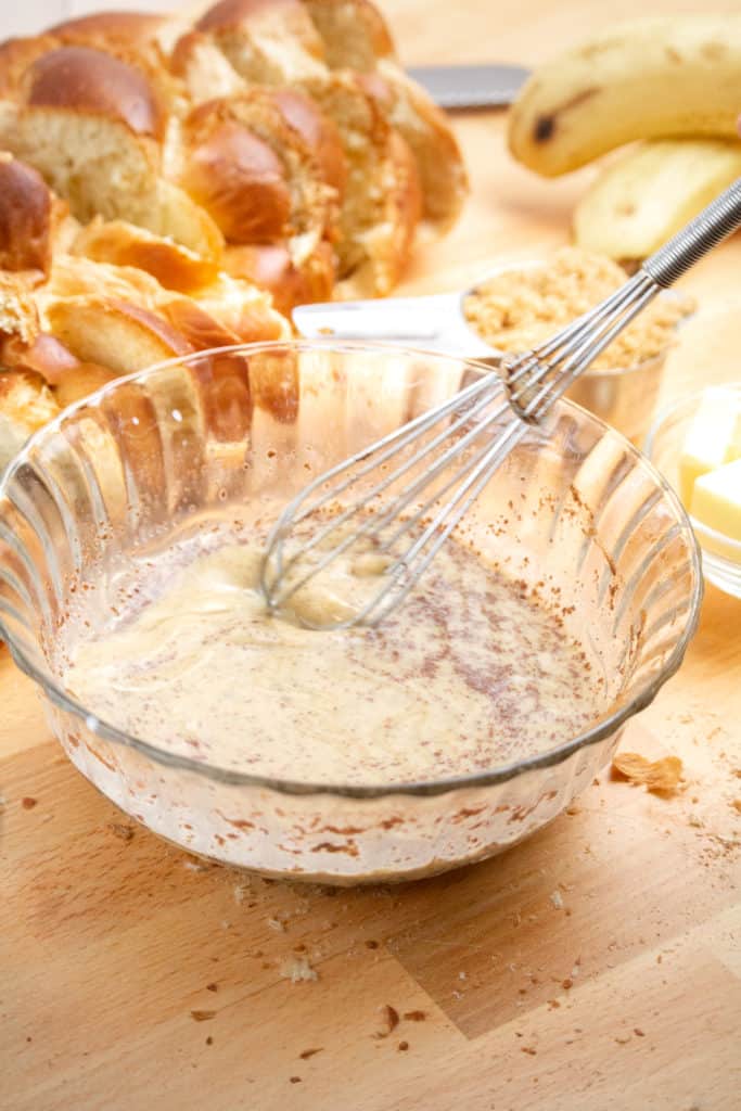 Mix the batter, until well combined.