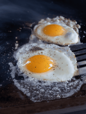 Blackstone Fried Eggs Recipe