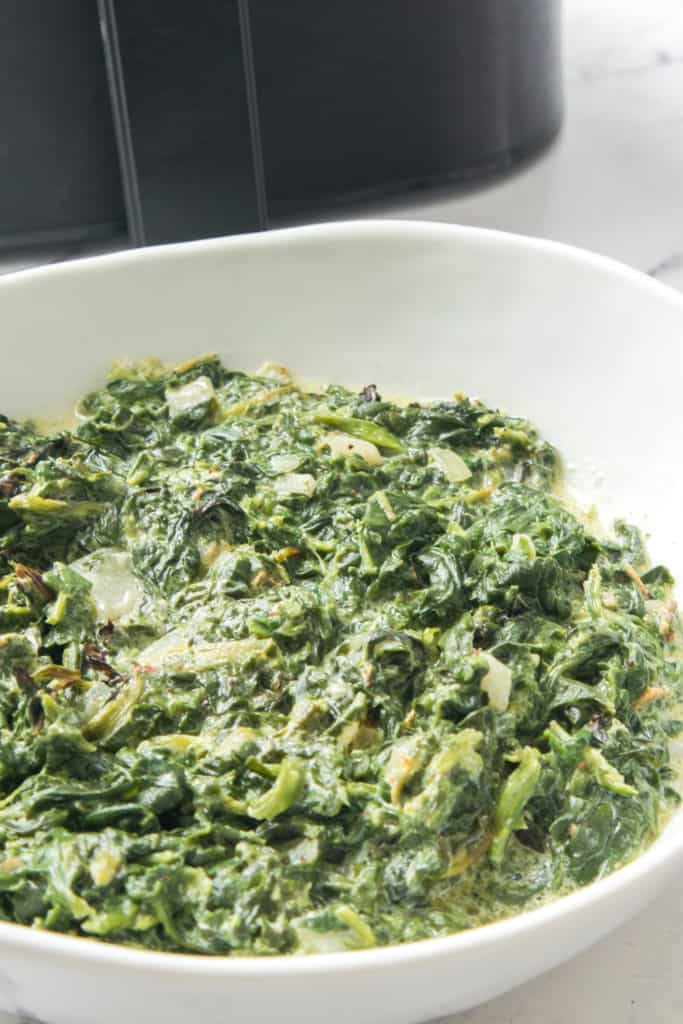 How To Cook Creamed Spinach In Air Fryer
