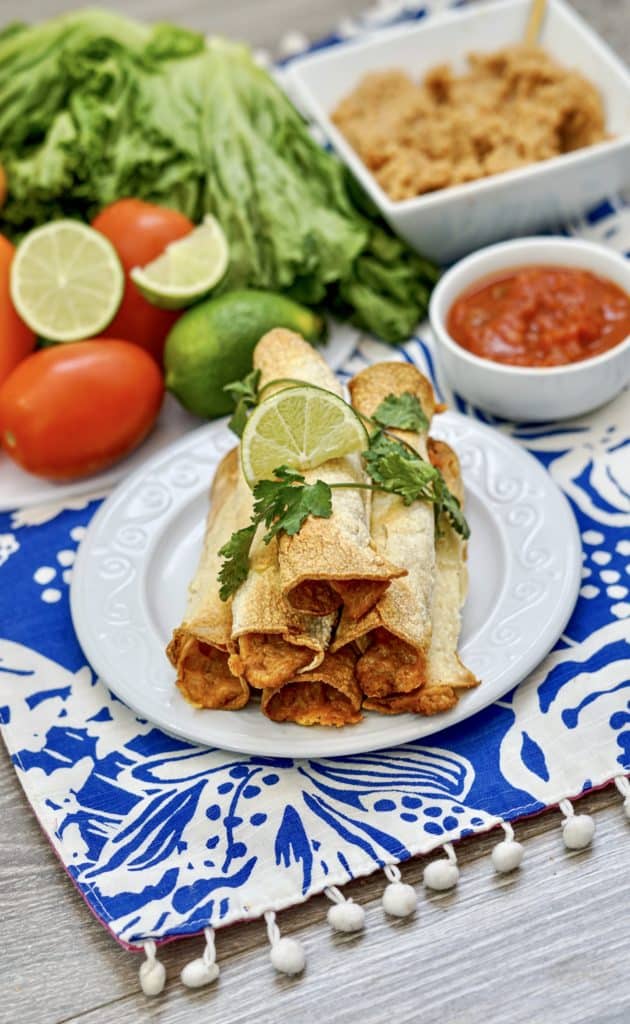 Air Fry The Beef Taquitos
