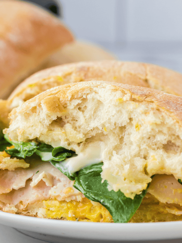 Air Fryer Turkey Sandwich