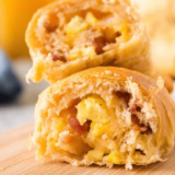 AIR FRYER BACON & CHEESE STUFFED CRESCENT ROLLS