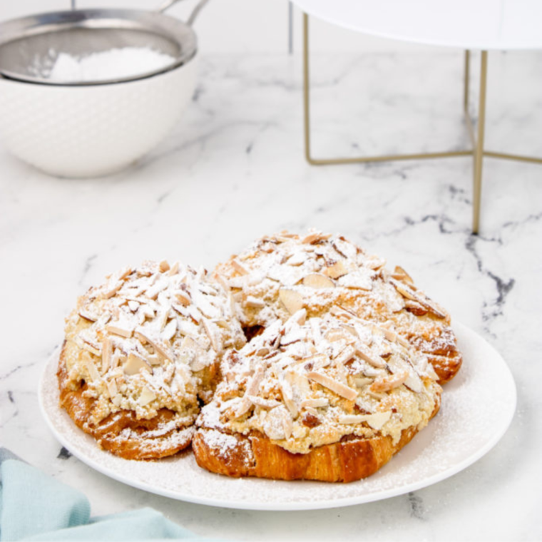 Air Fryer Almond Croissants