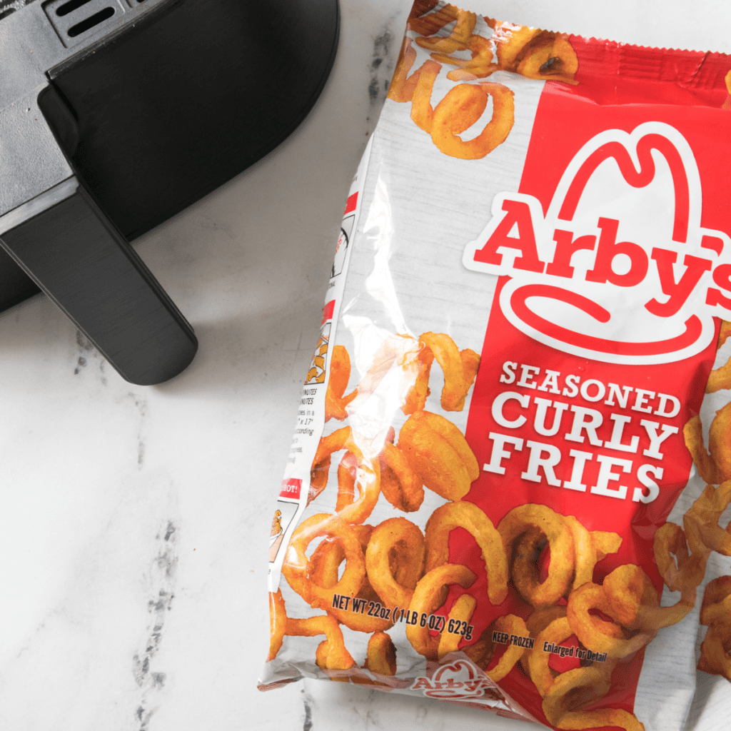 Arby's Frozen Fries to be air fried today!