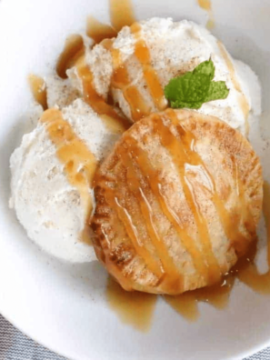 Air Fryer Caramel Apple Hand Pies