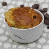 Air Fryer Chocolate Chunk Banana Bread Cake