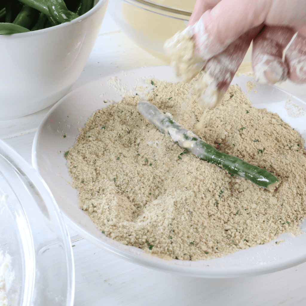 Air Fryer Tempura Green Beans