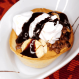 Air Fryer Peanut Butter And Banana Boat