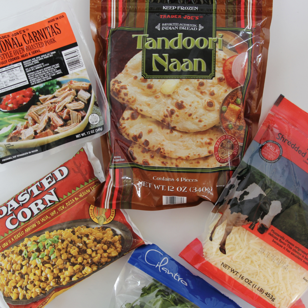 Ingredients Needed For Air Fryer Street Corn Carnitas Flatbread