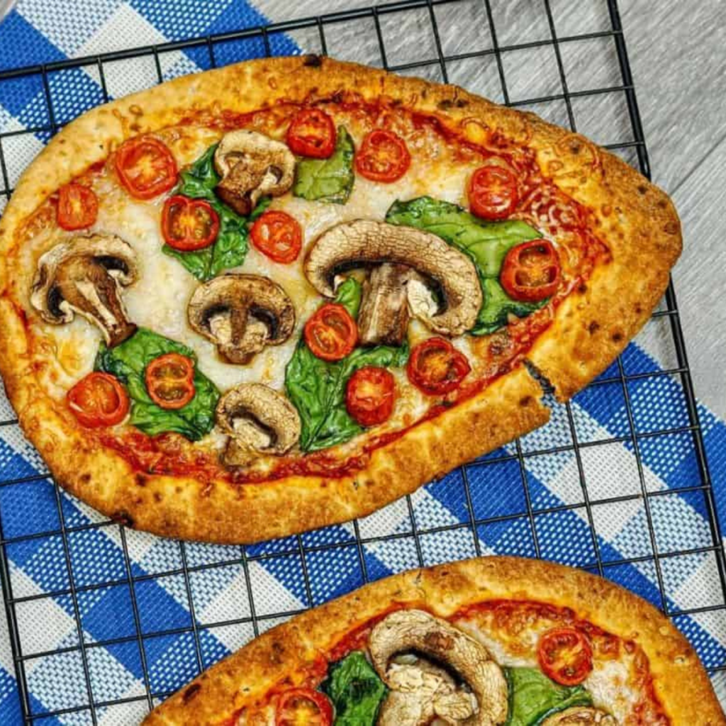 Air Fryer Vegetable (Veggie) Flatbread