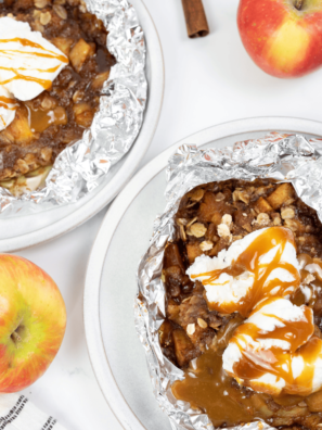Blackstone Apple Cobbler