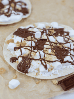 Blackstone Grill S’mores Pizza