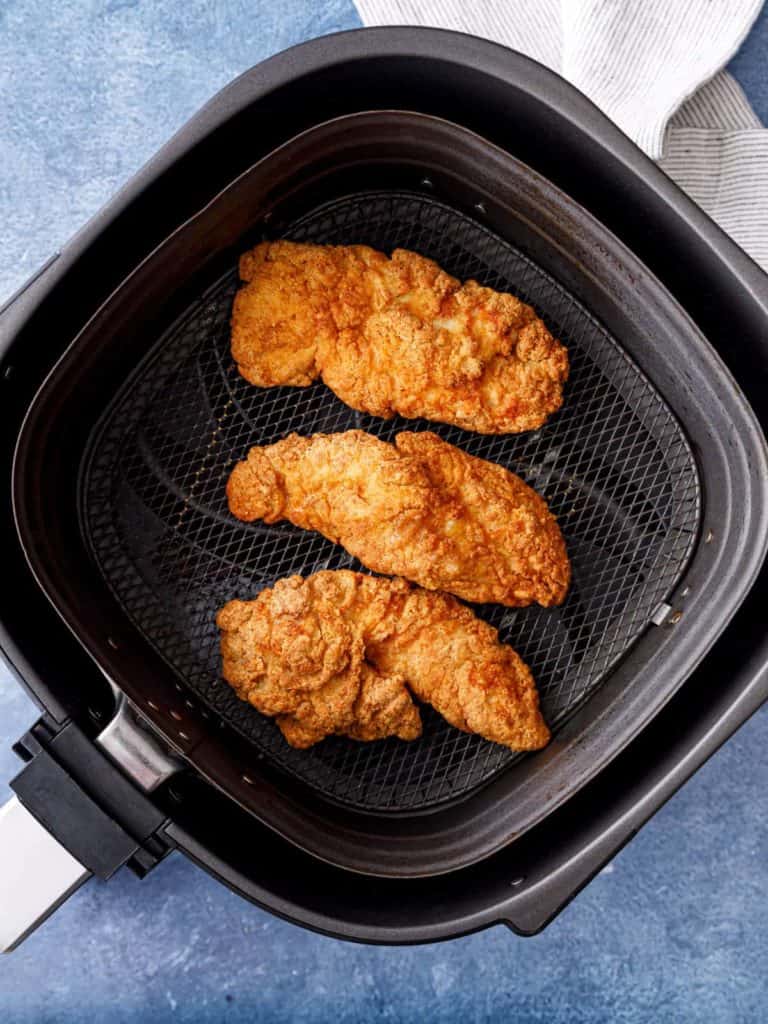 AIR FRYER FROZEN BREADED CHICKEN BREAST