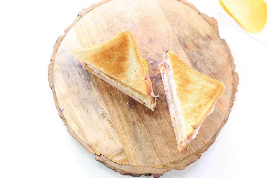 Cooked-Ham-and-Cheese-Sandwich