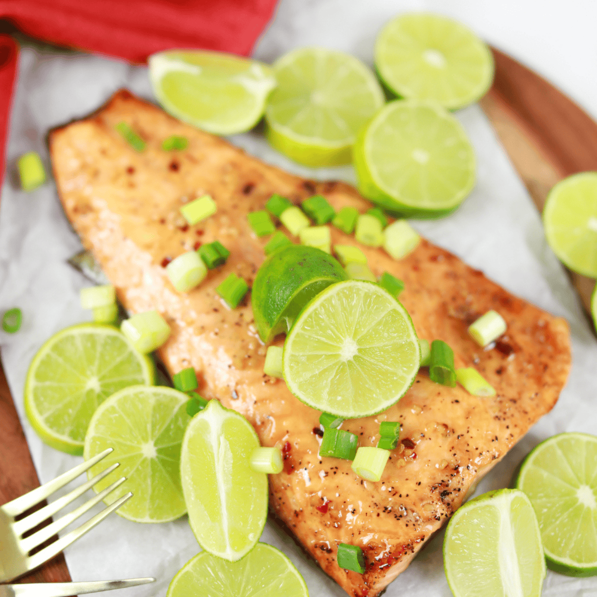 Air Fryer Firecracker Salmon (Texas Roadhouse Copycat)
