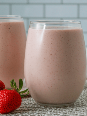 Ninja Creami Peanut Butter and Jelly Smoothie