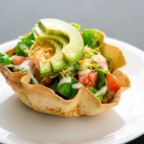 Air Fryer Taco Salad Bowls