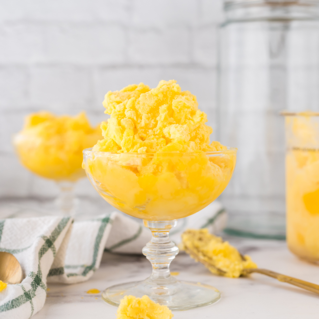Ninja Creami Mango Sorbet