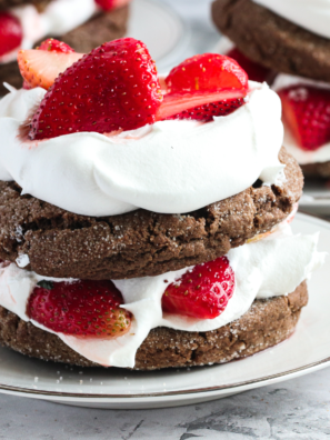 Air Fryer Chocolate Biscuits