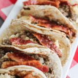 Air Fryer French Toast Breakfast Tacos