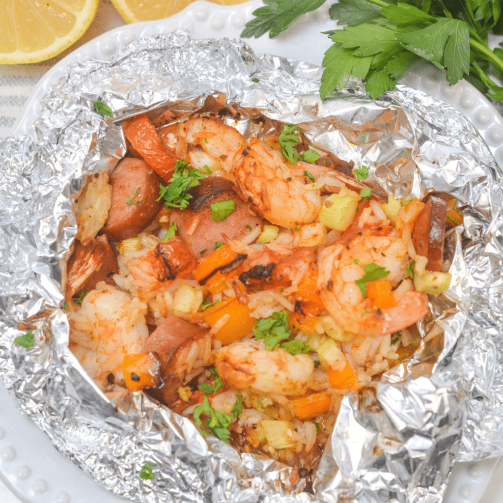 Air Fryer Jambalaya