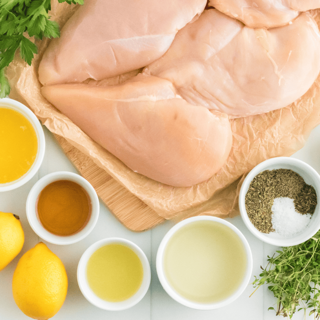 Ingredients Needed For Air Fryer Lemon Chicken