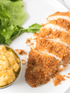 Air Fryer Longhorn Parmesan Chicken