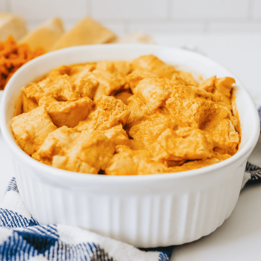 Air Fryer Pumpkin Bread Pudding