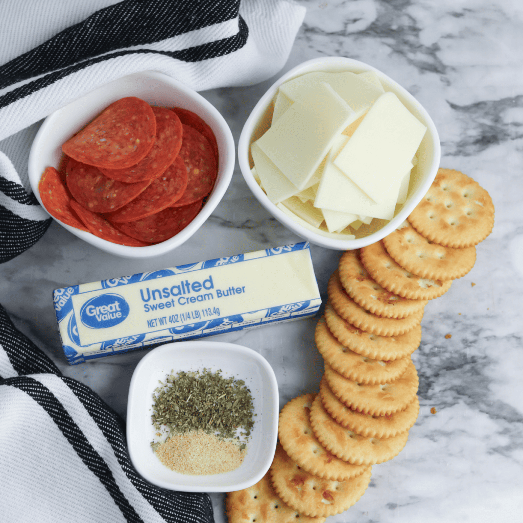 Ingredients Needed For Air Fryer Ritz Cracker Sandwiches