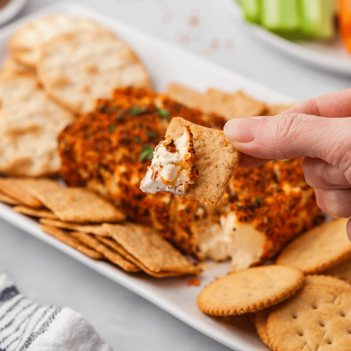 Air Fryer Smoked Cream Cheese