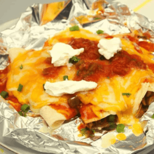 Air Fryer Turkey Enchiladas
