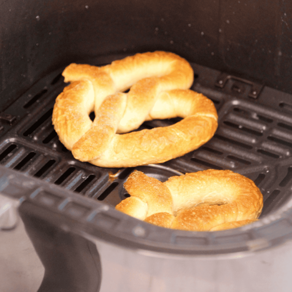 Air Fryer Auntie Anne’s Frozen Pretzels