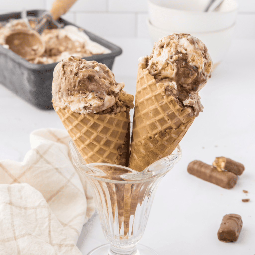 NInja Creami Twix Ice Cream