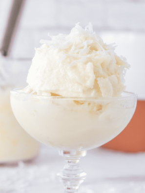 Ninja Creami Pineapple Coconut Sorbet