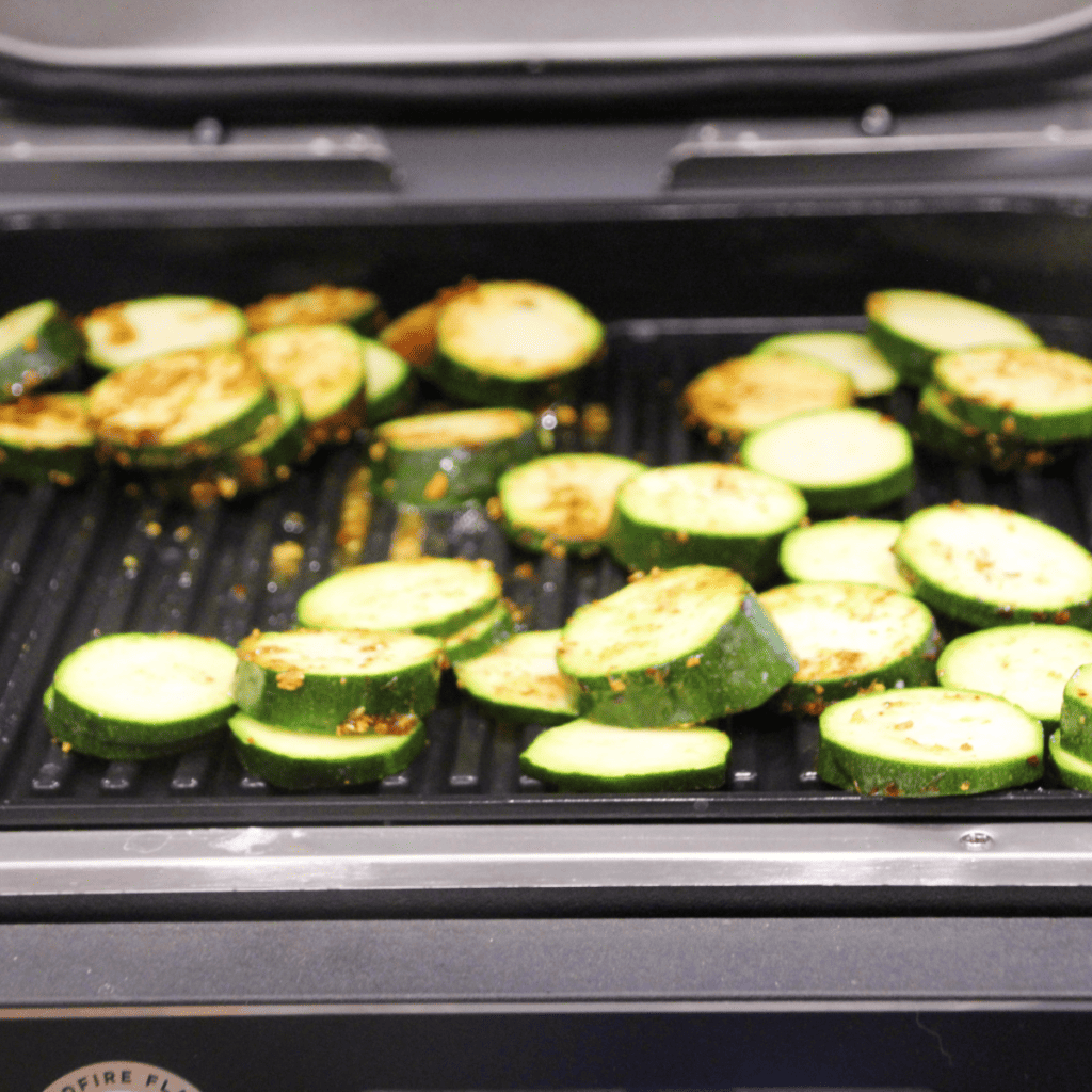 Ninja Woodfire Grilled Zucchini