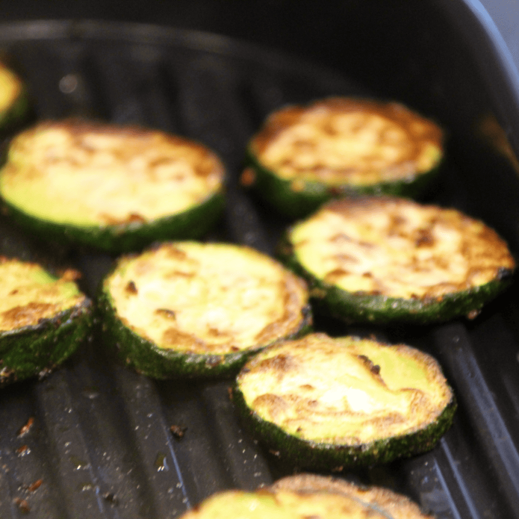 Ninja Woodfire Grilled Zucchini