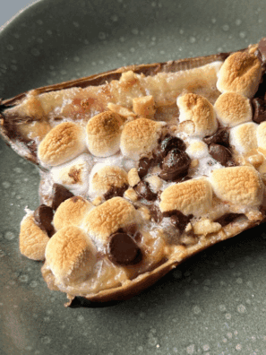 Easy Air Fryer Banana Split Recipe