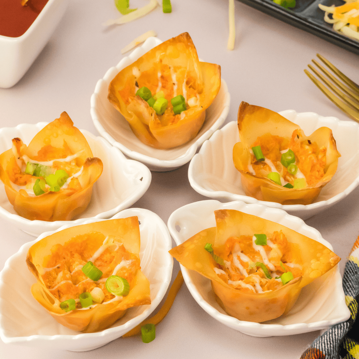 Air Fryer Buffalo Shredded Chicken