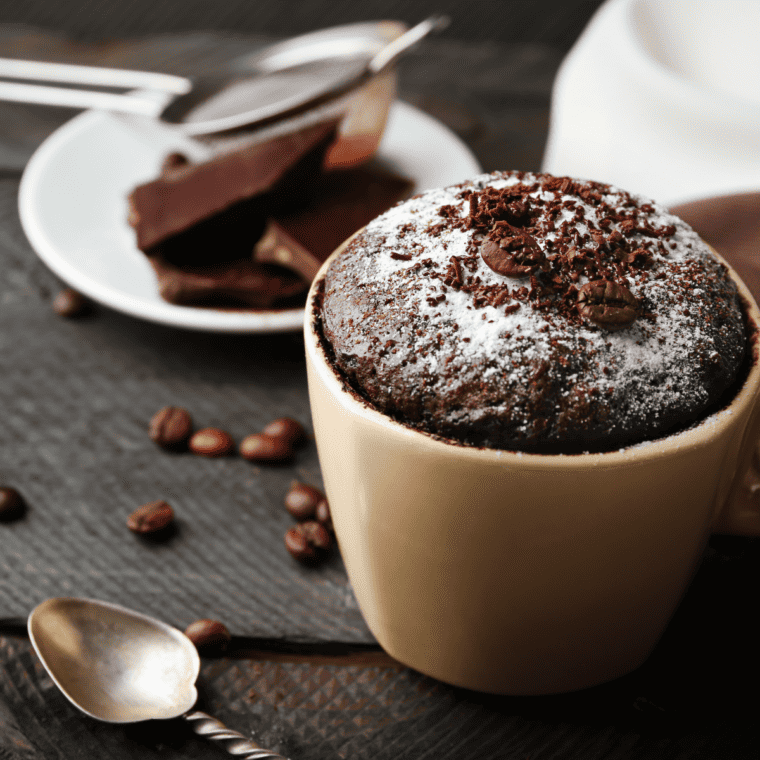 Air Fryer Chocolate Protein Mug 