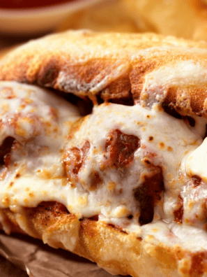 Air Fryer Copycat Meatball Sub