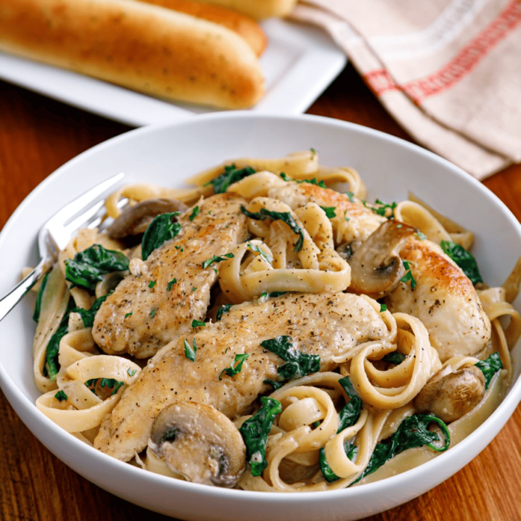 Air Fryer Copycat Olive Garden Chicken Marsala