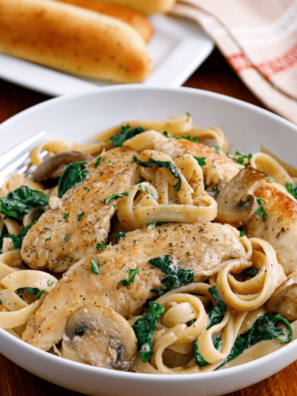 Air Fryer Copycat Olive Garden Chicken Marsala