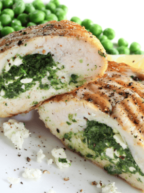 Air Fryer Real Good Stuffed Chicken