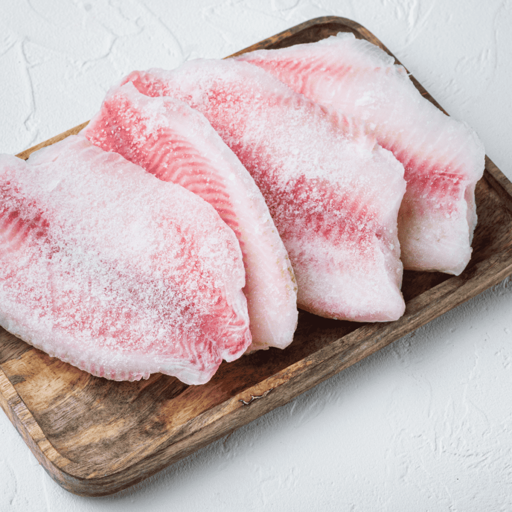 Air Fryer Frozen Snapper (1)